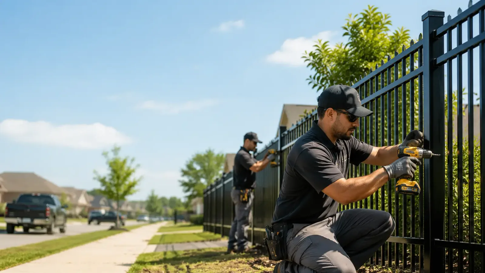 Metal Fence Installation in Granville, IL